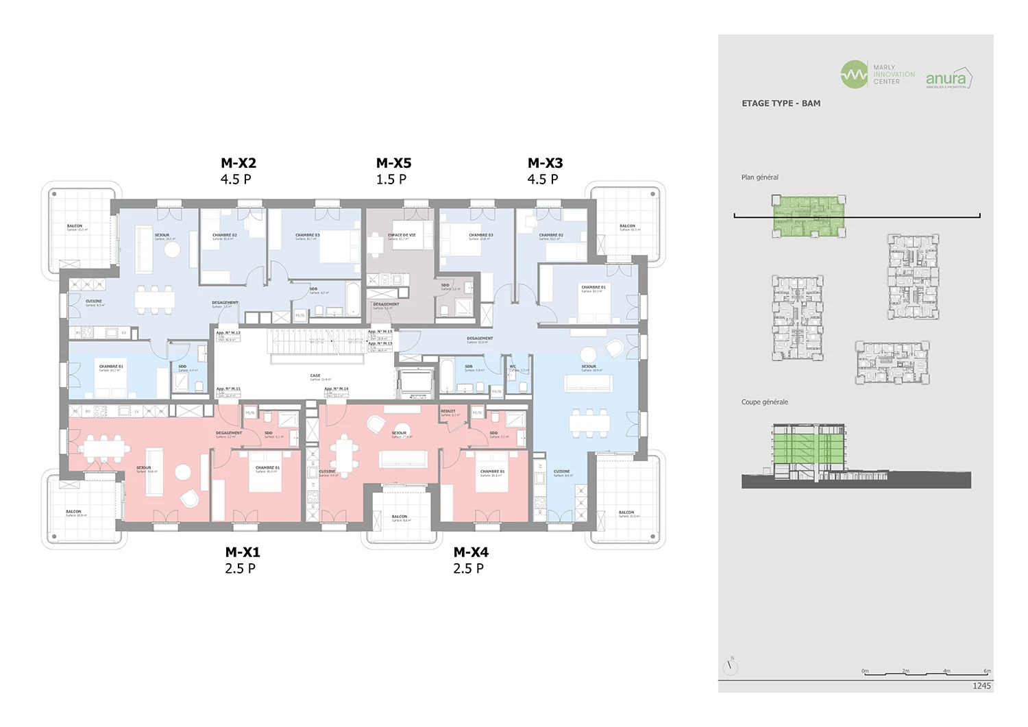 Plan étage Étage 1